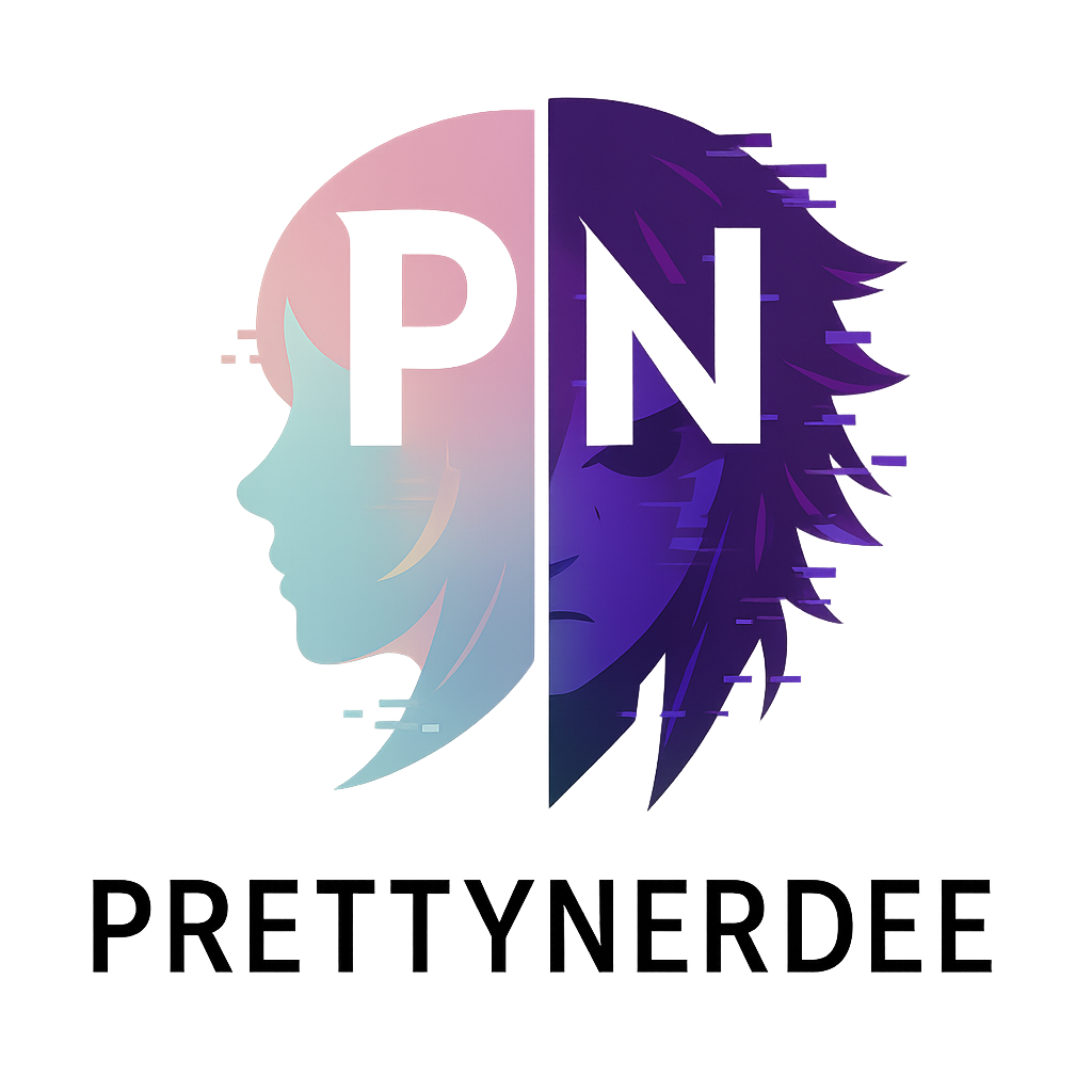 PrettyNerdee formal alternate logo